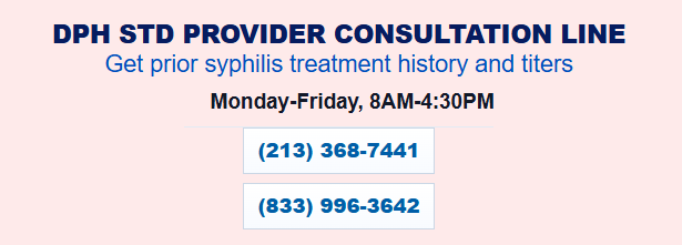 Provider Consultation Line