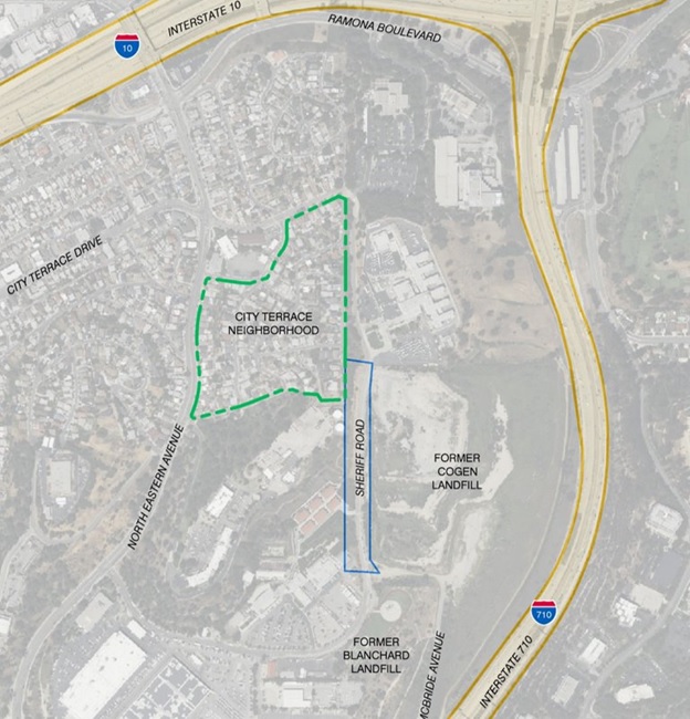 City Terrace Community Site Map