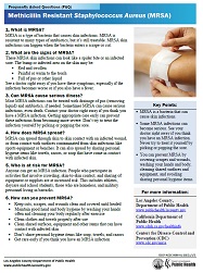 MRSA Frequently Asked Questions