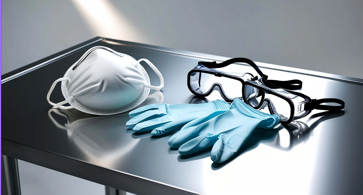 Donning and doffing PPE