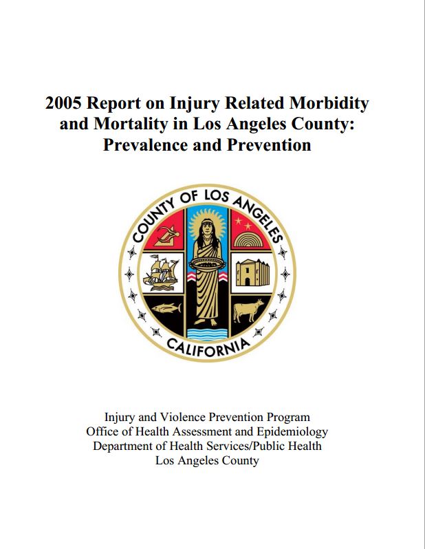 2005 Report on Injury Related Morbidity
and Mortality in Los Angeles County: 
Prevalence and Prevention