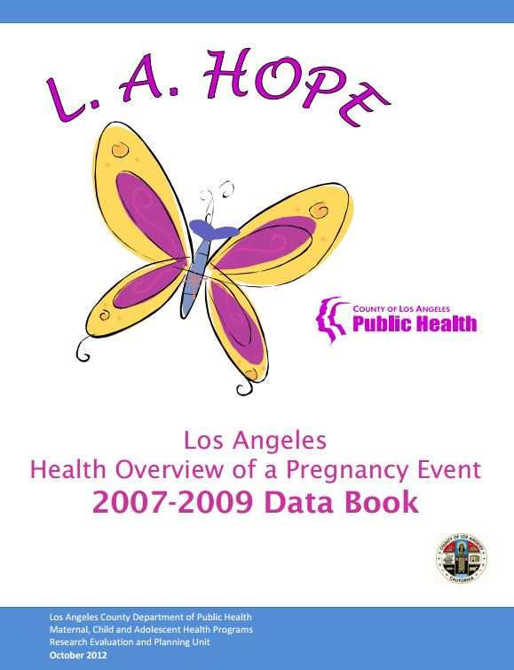 Los Angeles Health Overview of a Pregnancy Event
2007-2009 Data Book