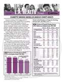 Cigarette Smoking Among Los Angeles County Adults